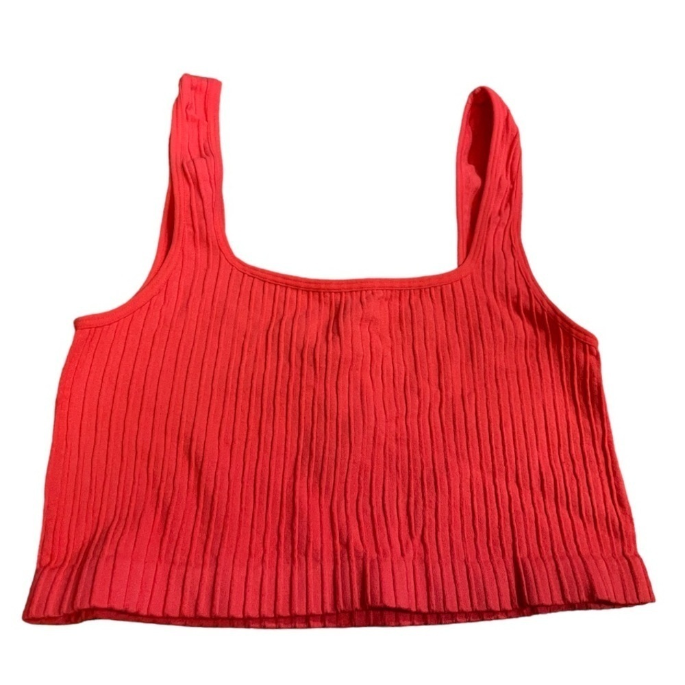 Forever 21 Cotton Bralette Coral size medium